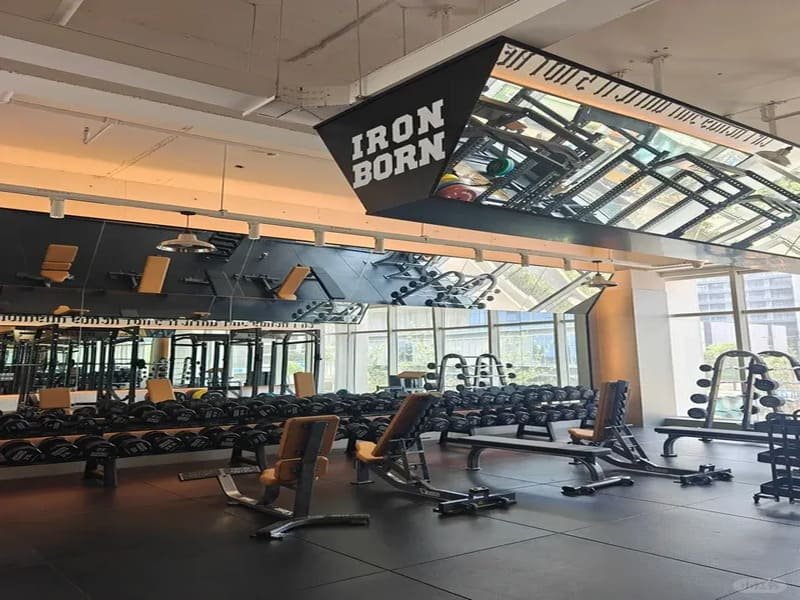 professional installer checking concrete moisture levels with an RH probe